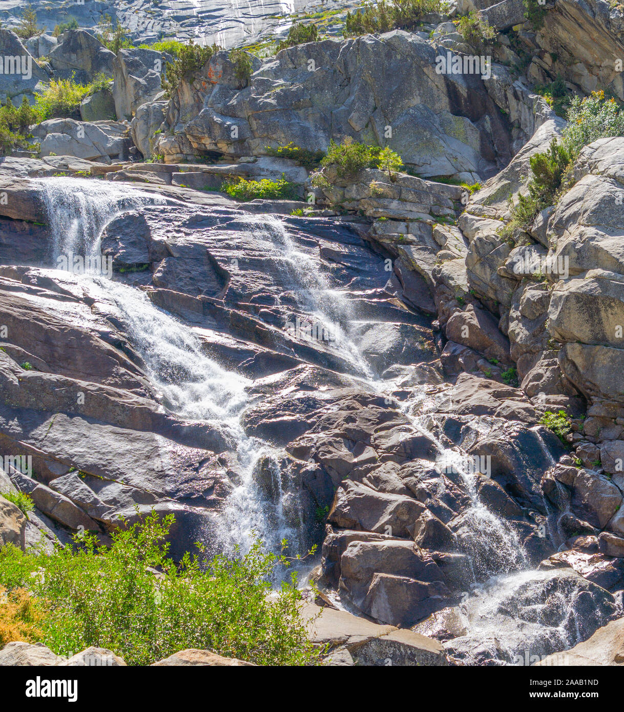 Tokopah falls, parco nazionale Sequoia, ca us Foto Stock