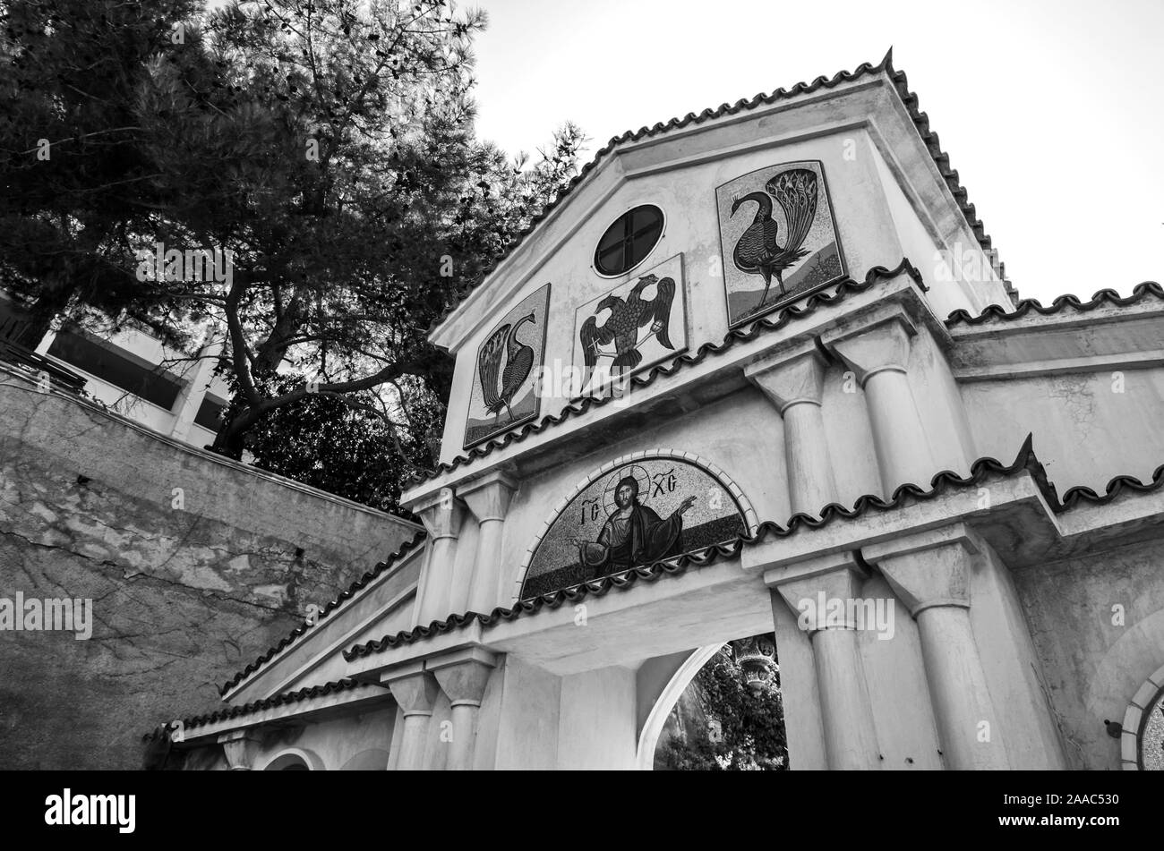 Monastero di San Giorgio Selinari Foto Stock