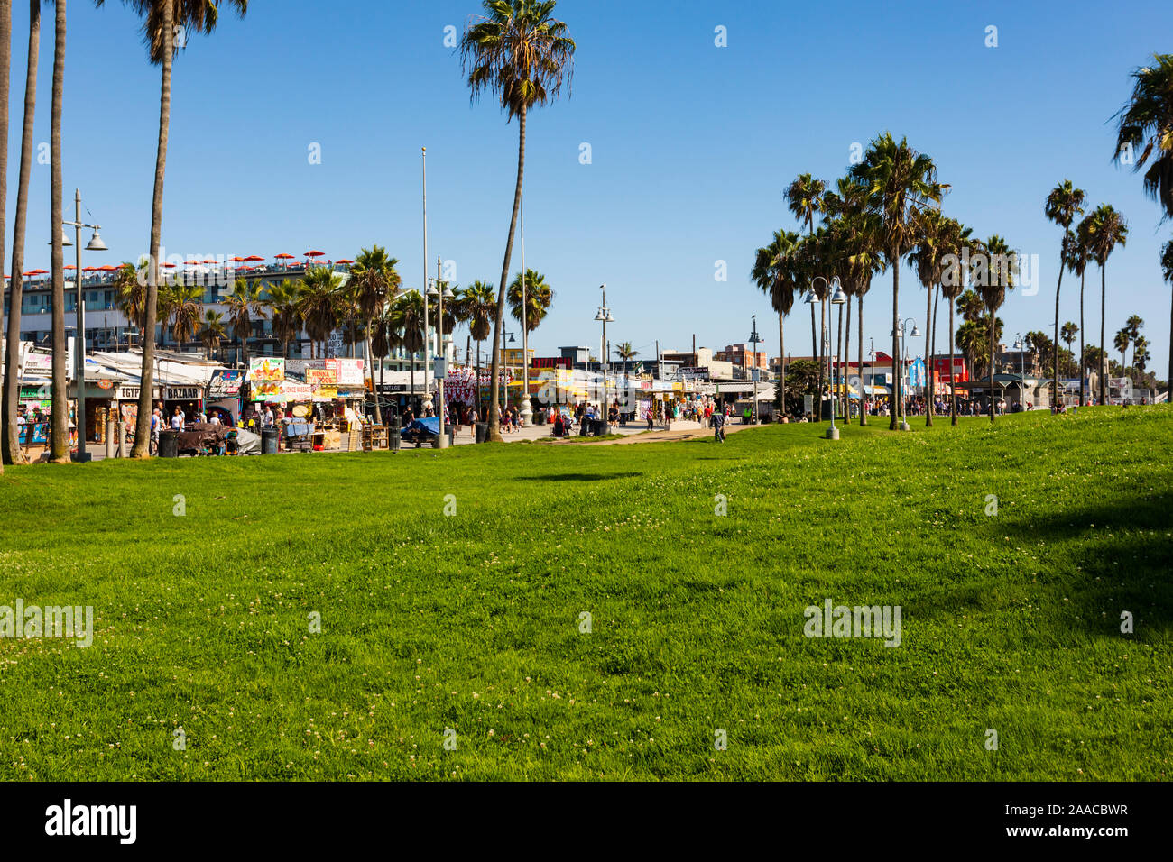 La spiaggia di Venezia, Santa Monica, California, Stati Uniti d'America. Stati Uniti d'America. Ottobre 2019 Foto Stock