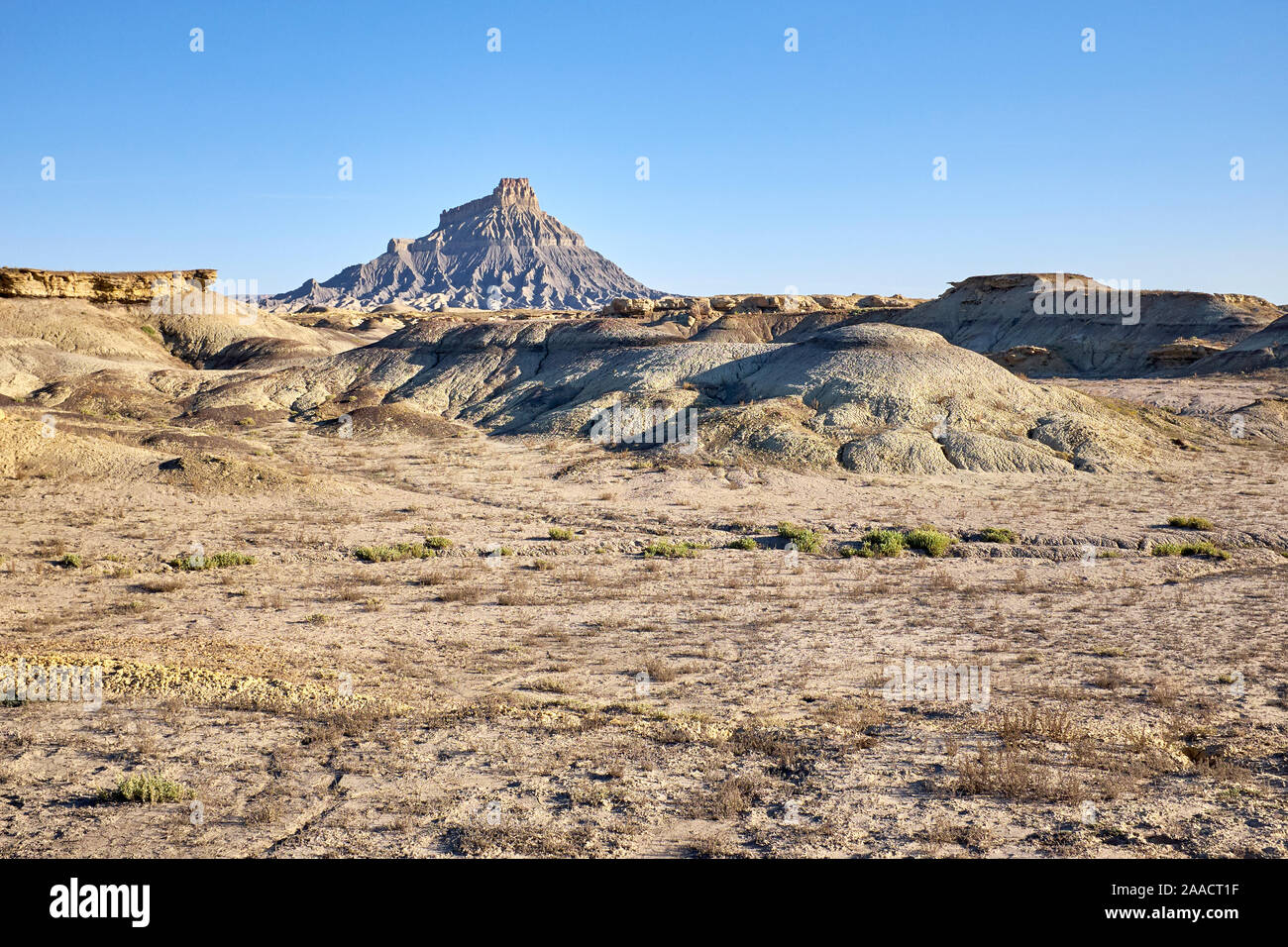 Factory Butte in Utah, Stati Uniti d'America Foto Stock