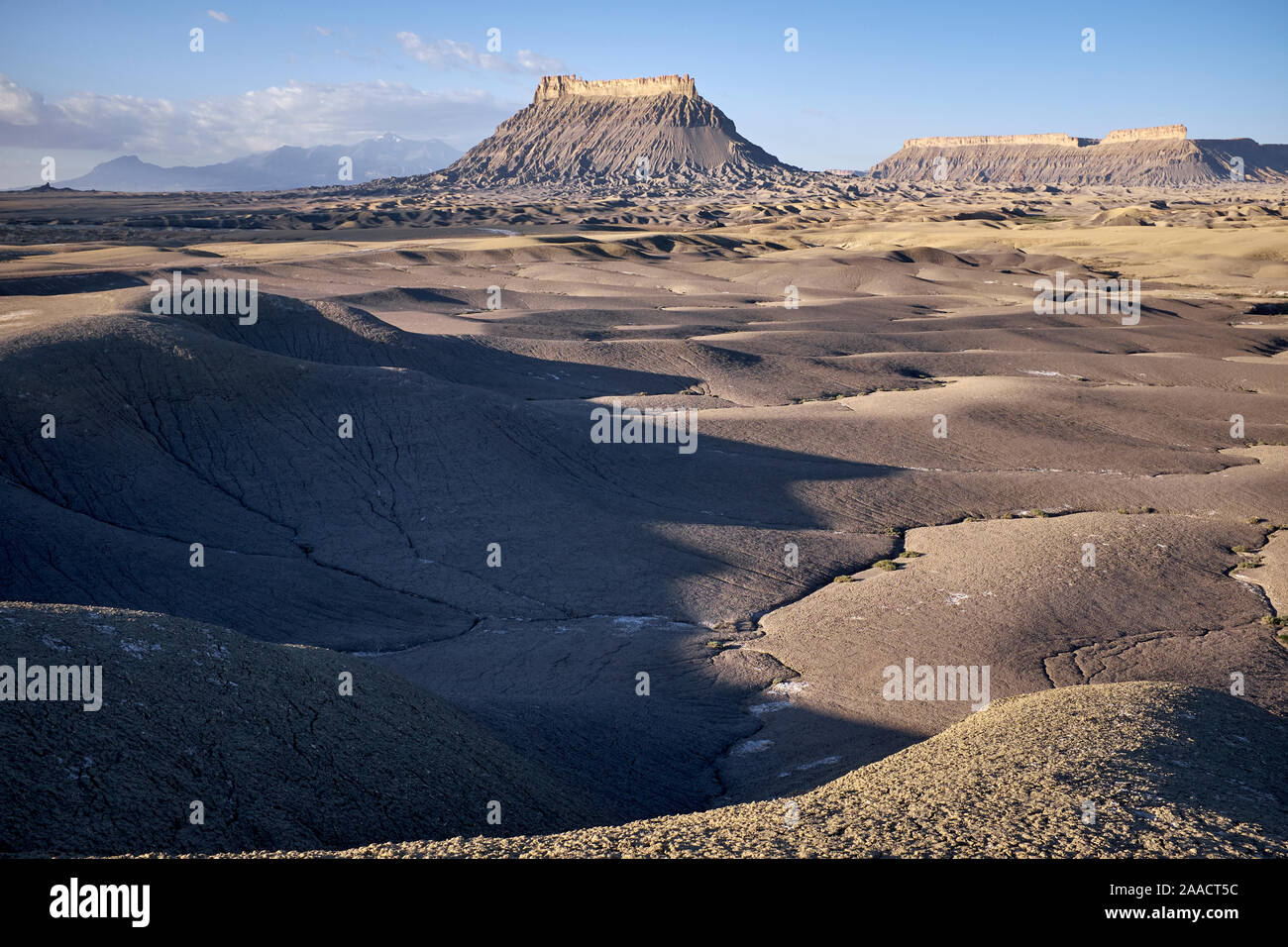 Factory Butte in Utah, Stati Uniti d'America Foto Stock