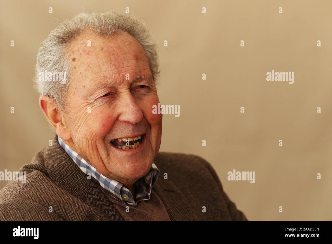 Tony Rathbone, Di Alabare Homes Per Veterans Gloucestershire Foto Stock