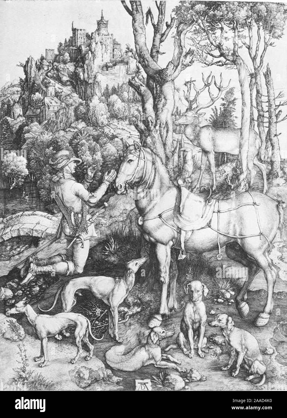 Arte vintage da Albrecht Dürer Foto Stock Arte vintage da Albrecht Dürer Foto Stock