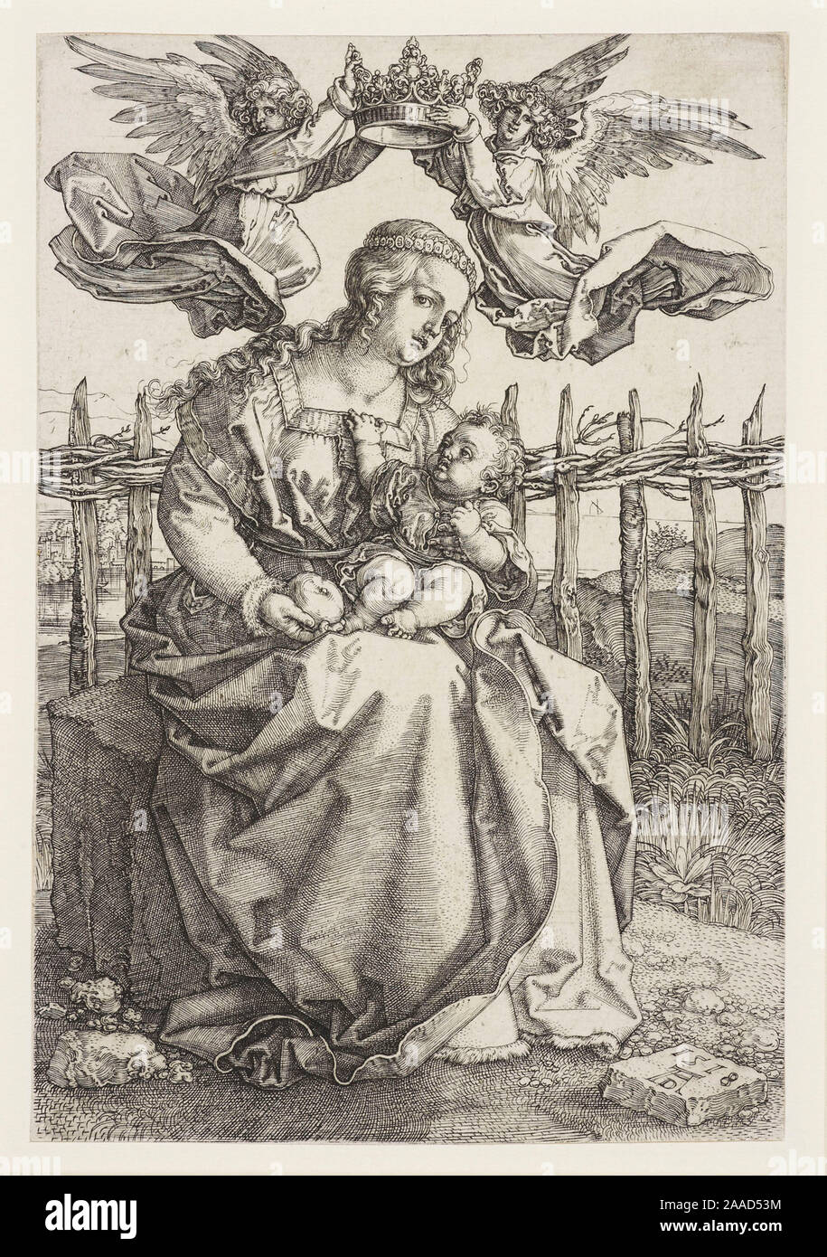 Arte vintage da Albrecht Dürer Foto Stock