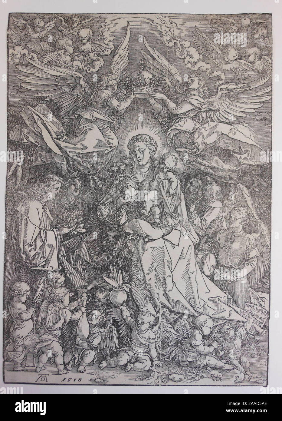 Arte vintage da Albrecht Dürer Foto Stock