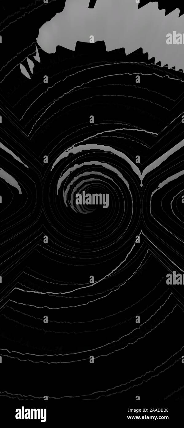 Illusione modelli astratti Foto Stock
