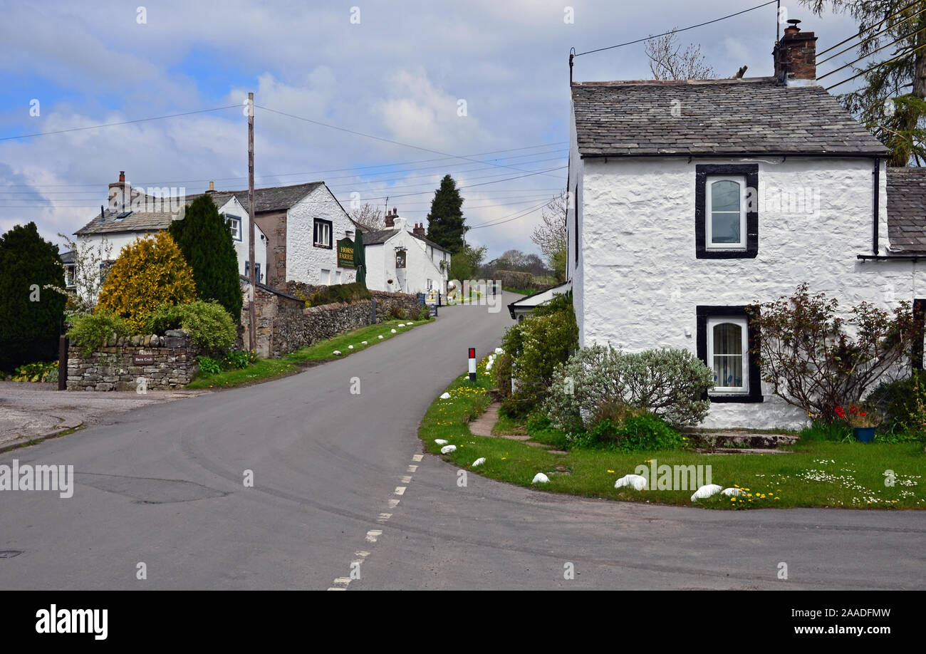Dacre village, Cumbria Foto Stock