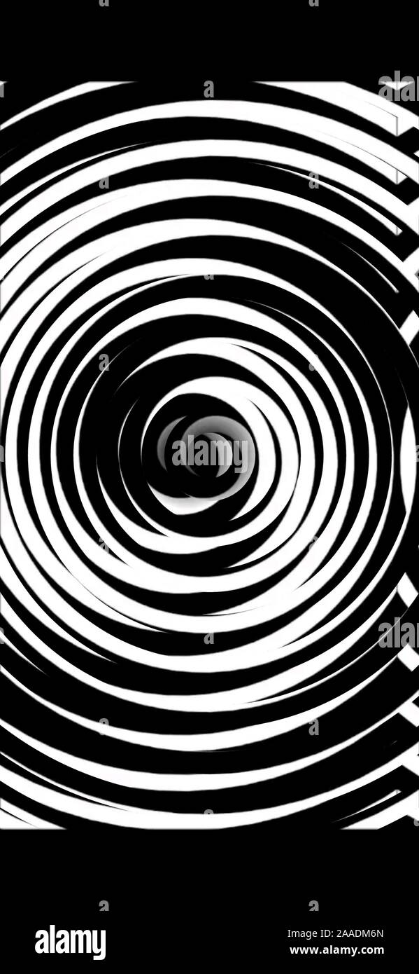 Illusione modelli astratti Foto Stock