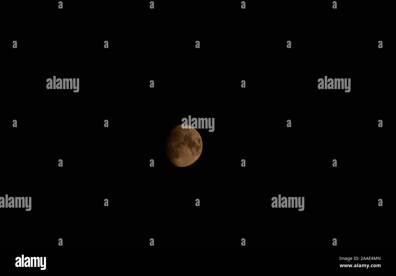 Egg-Shaped Luna Foto Stock