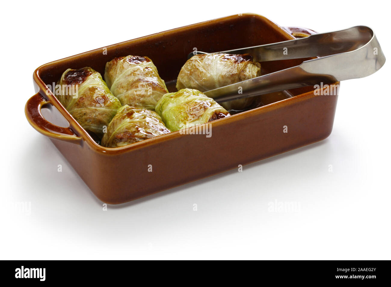 Cotta involtini di cavolo , cucina finlandese Foto Stock