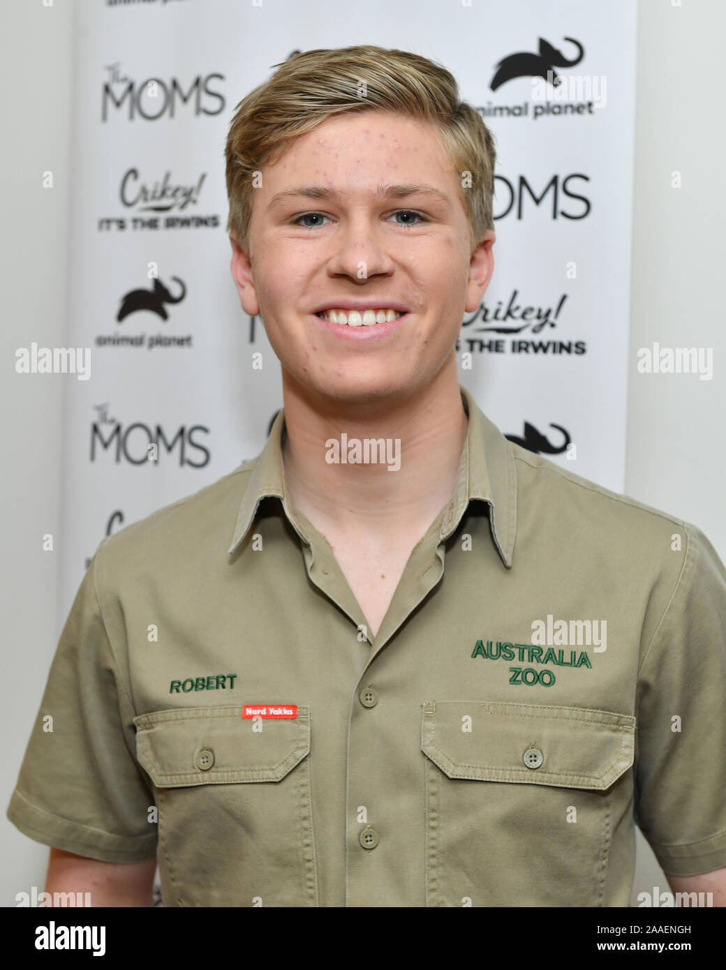 Evento Mamarazzi celebra il Irwins, New York, Stati Uniti d'America - 14 nov 2019 - Robert Irwin Foto Stock