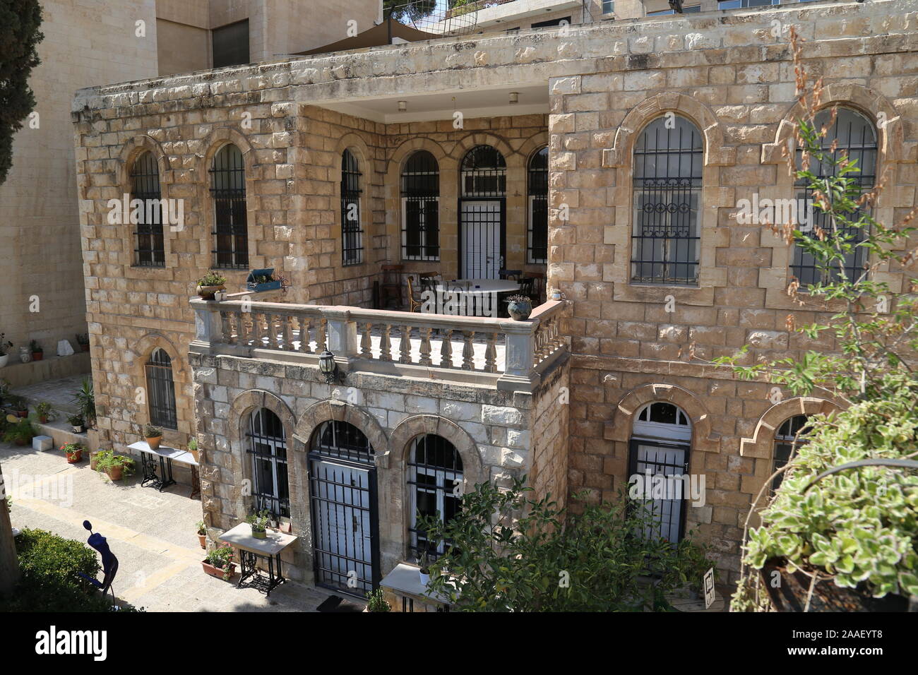 Dar Al eun arti contemporanee, Derar Ben Al Azwar Street, Jabal al Weibdeh, Amman, Giordania, Medio Oriente Foto Stock