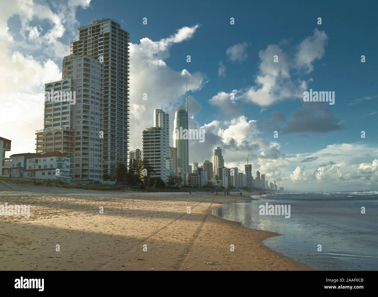 Di Surfers Paradise, Gold Coast di Queensland Foto Stock