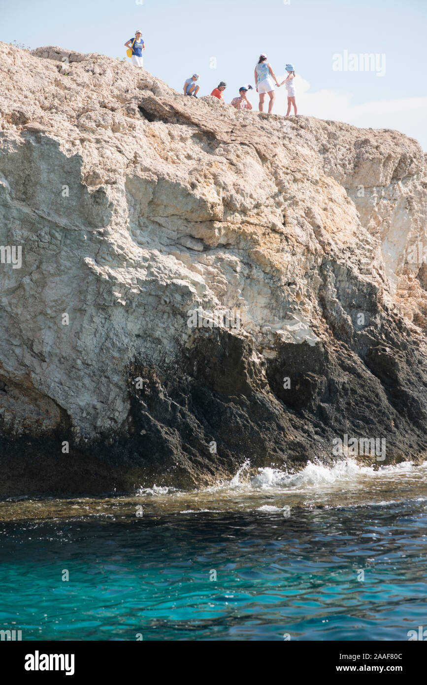 CYPERN Cipro, la Repubblica di Cipro, la Repubblica di Cipro è un paese insulare nel Mediterraneo orientale e la terza più grande e il terzo più popoloso Foto Stock