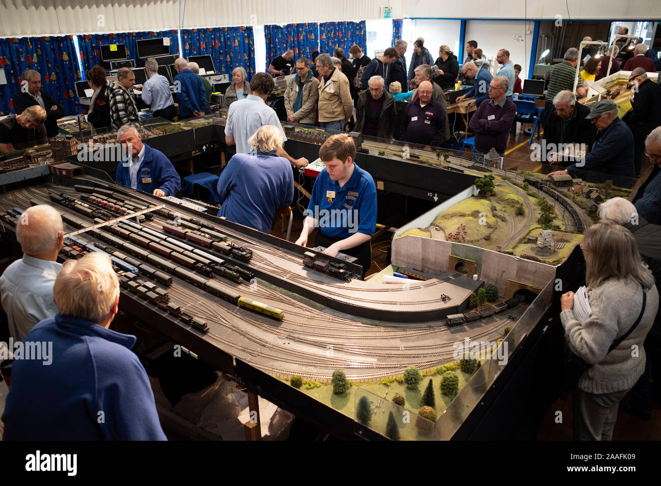 Il modello mostra ferroviaria Ipswich Suffolk REGNO UNITO Foto Stock