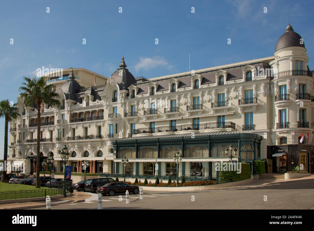 Hotel de Paris Monte Carlo Monaco Foto Stock