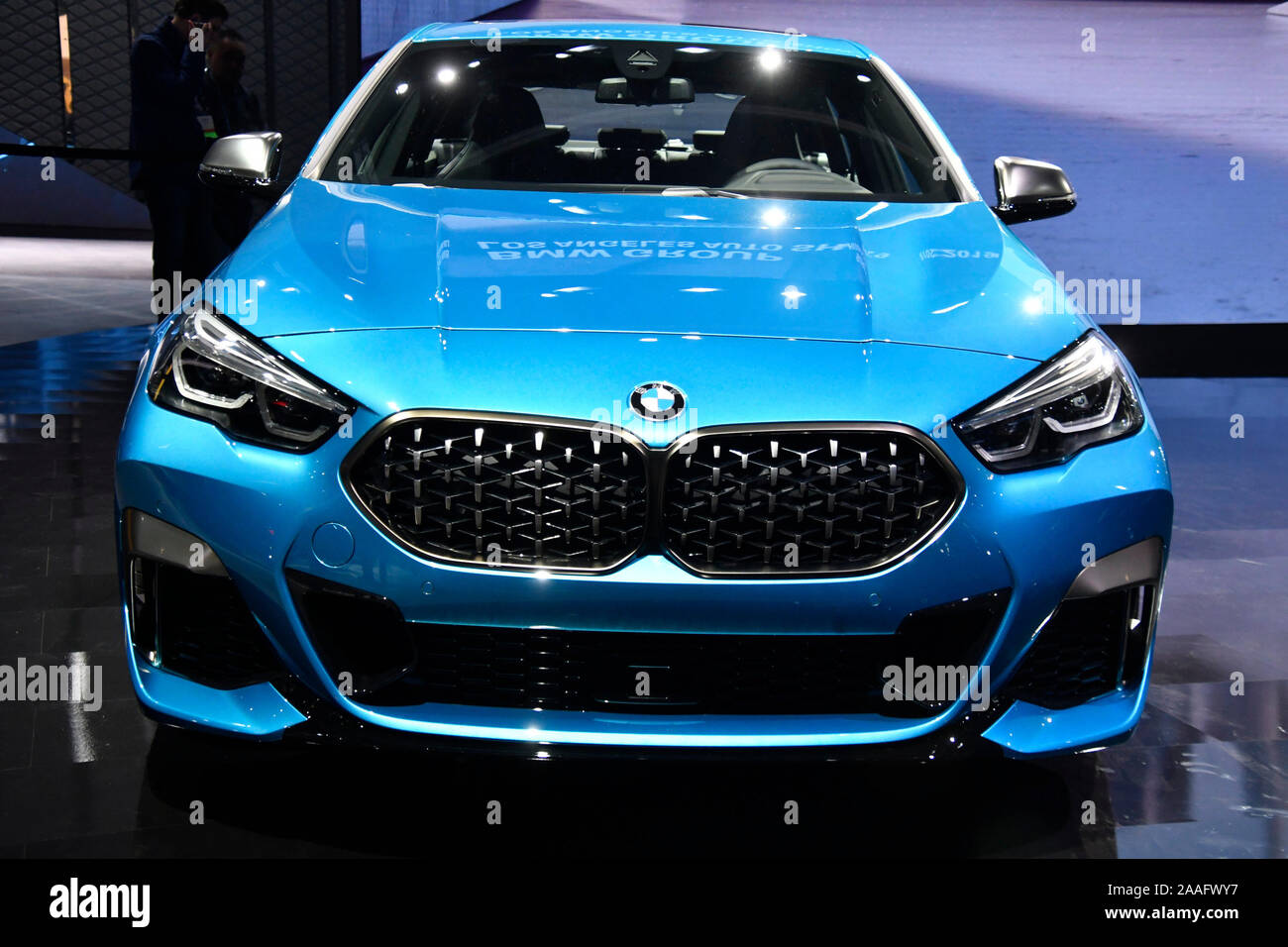 Los Angeles, California, USA. Xx Nov, 2019. BMW 2 Series Grand Coupe sullo schermo durante il media day a LA Auto Show di Los Angeles, California/USA, mercoledì/STATI UNITI D'AMERICA. Nov. 20, 2019. Credit: Gene Blevins/ZUMA filo/Alamy Live News Credito: ZUMA Press, Inc./Alamy Live News Foto Stock