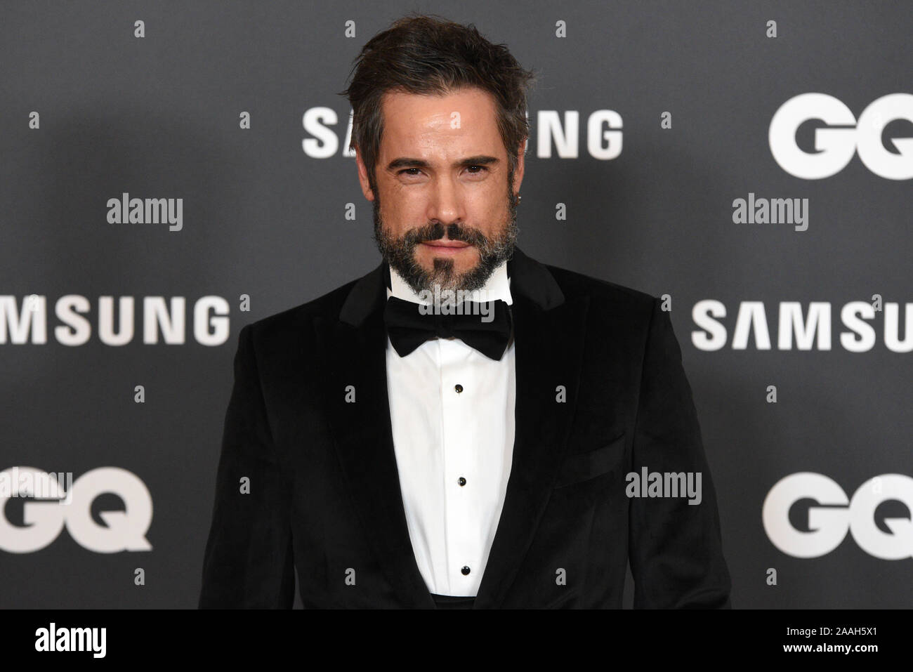 Attore spagnolo Unax Ugalde assiste "GQ uomini dell'Anno" awards 2019 presso il Westin Palace Hotel di Madrid. (Foto di Jorge Sanz/Pacific Stampa) Foto Stock