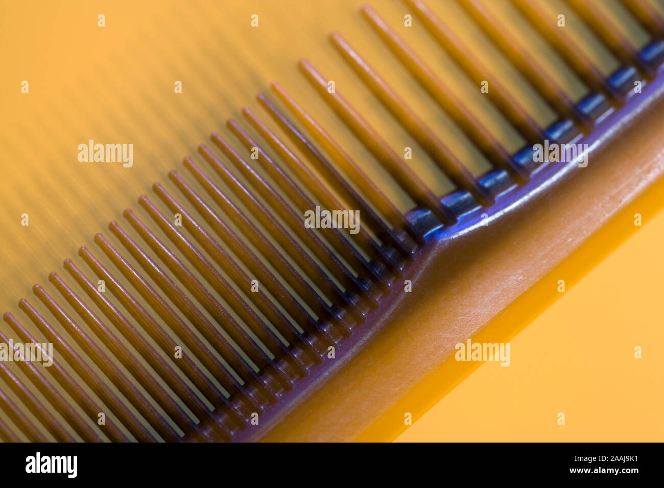 capelli pettine Foto Stock