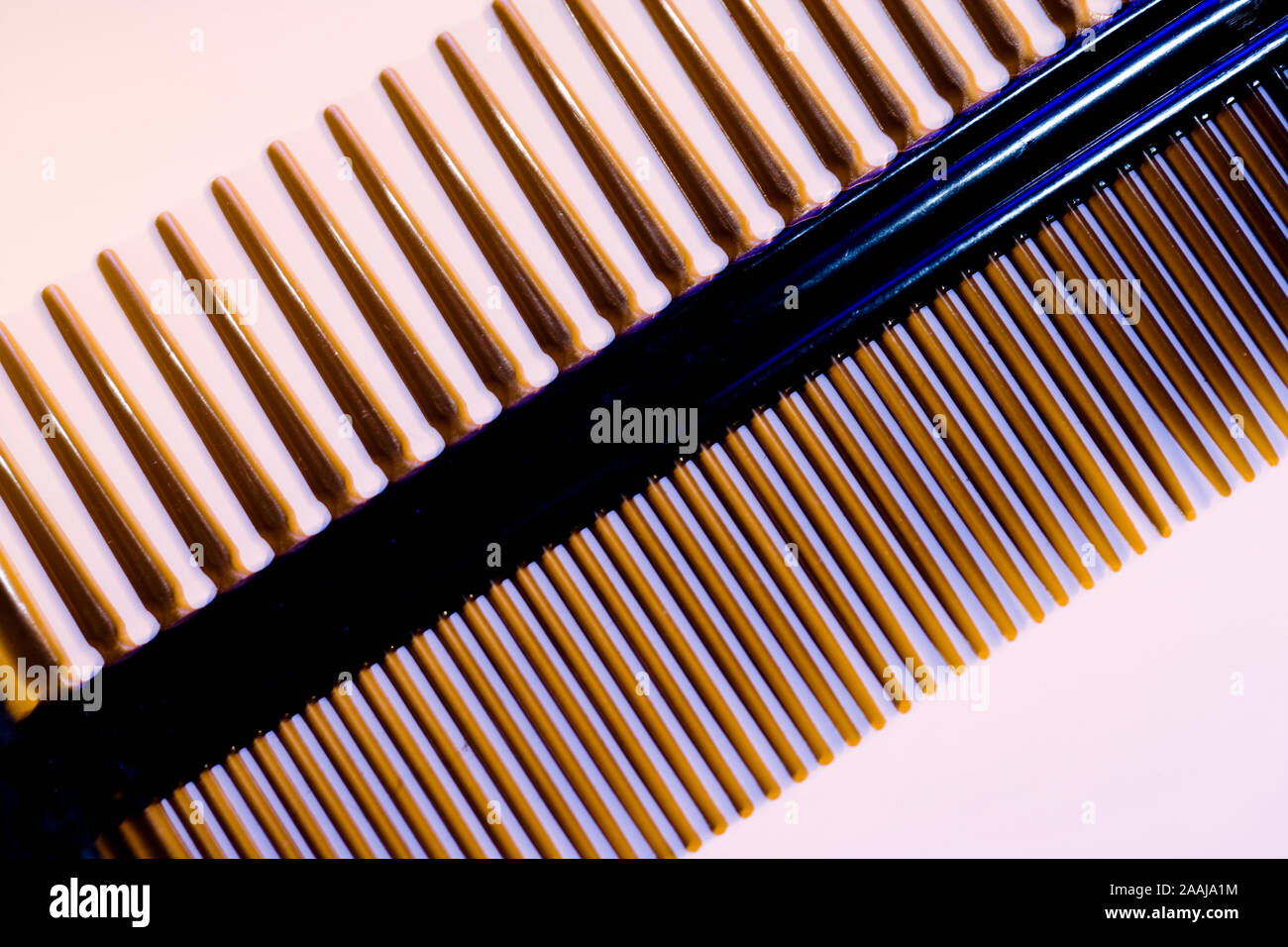 capelli pettine Foto Stock