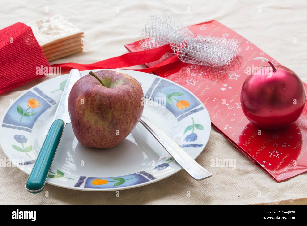 Pasto di frutta Foto Stock