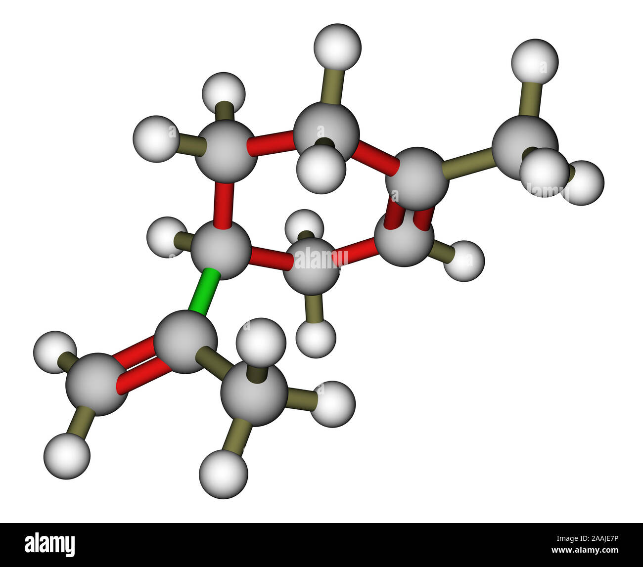 Il limonene, il composto con forte odore di arance Foto Stock