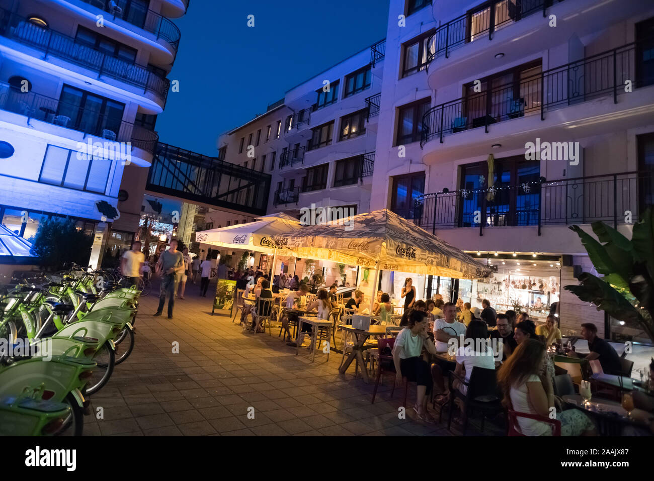 Budapest, Goszdu udvar Foto Stock