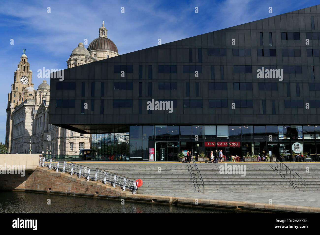 Aprire occhio Gallery di Liverpool, in Inghilterra, Regno Unito Foto Stock