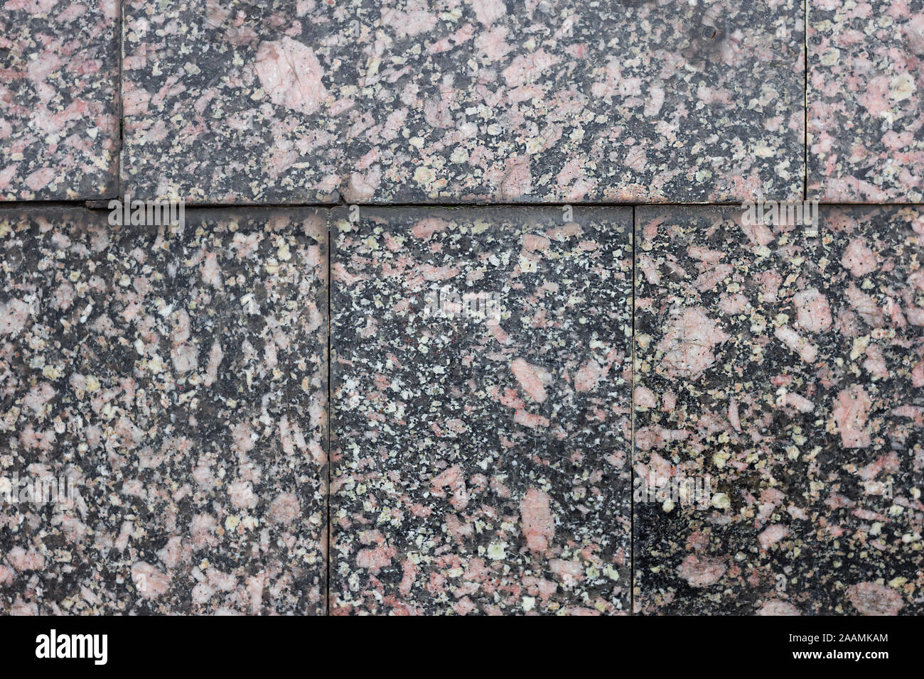 Lastra di granito roccia texture. materiale decorativo e superficie di pietra Foto Stock