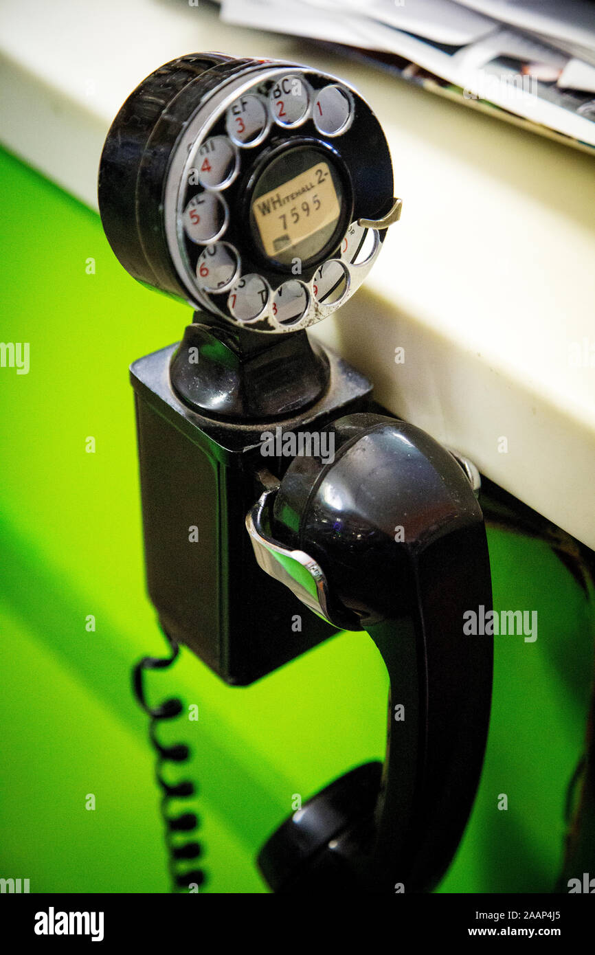 Top Ten i record di Dallas. Sospetto di JFK assassin Lee Harvey Oswald è stato parlare su questo telefono quando egli fu osservata da ufficio di polizia J. D. Tippit quarantacinque minuti dopo i colpi mortali che ha ucciso il presidente Kennedy. Foto Stock