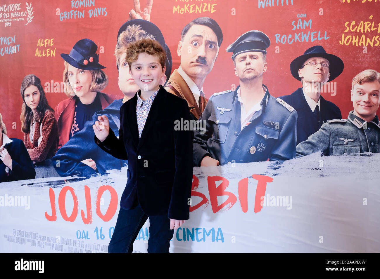 Torino, Italia. 22 Novembre, 2019. La trentasettesima edizione del Torino Film Festival. (Foto di Bruno Brizzi/Pacific Stampa) Credito: Pacific Press Agency/Alamy Live News Foto Stock