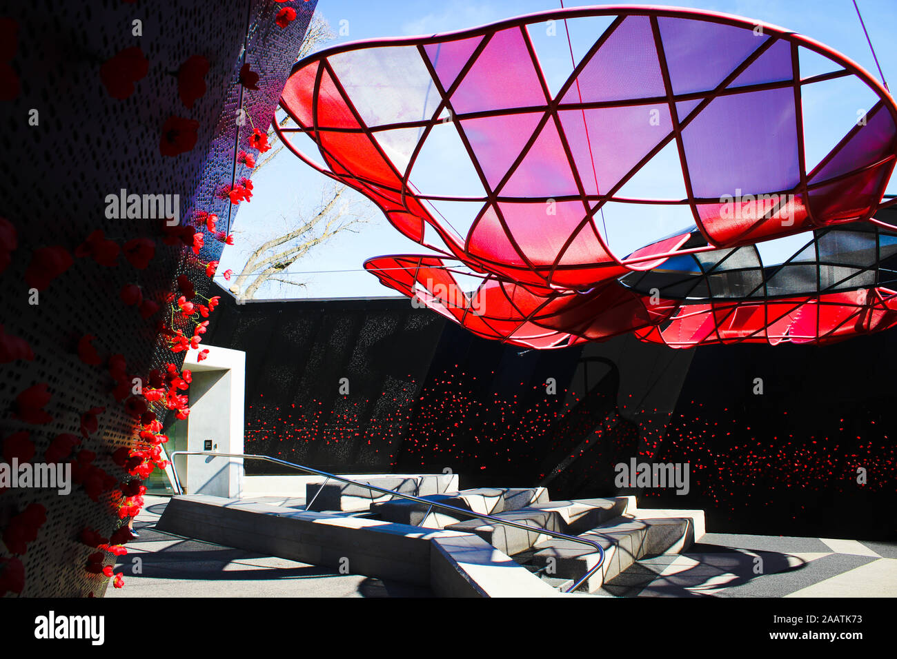 Anzac memorial Melbourne Foto Stock