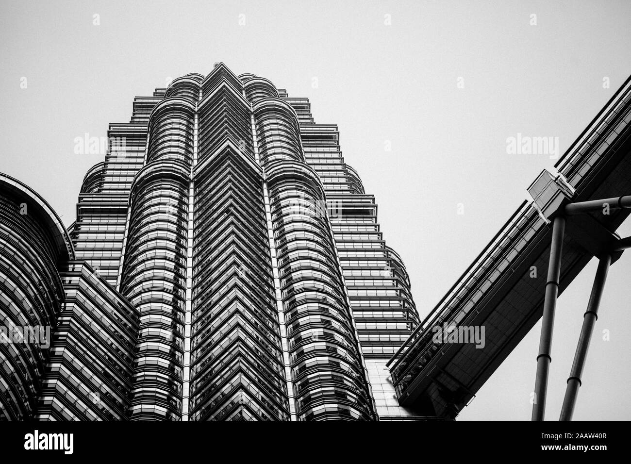 La moderna architettura di Kuala Lumpur in Malesia Foto Stock