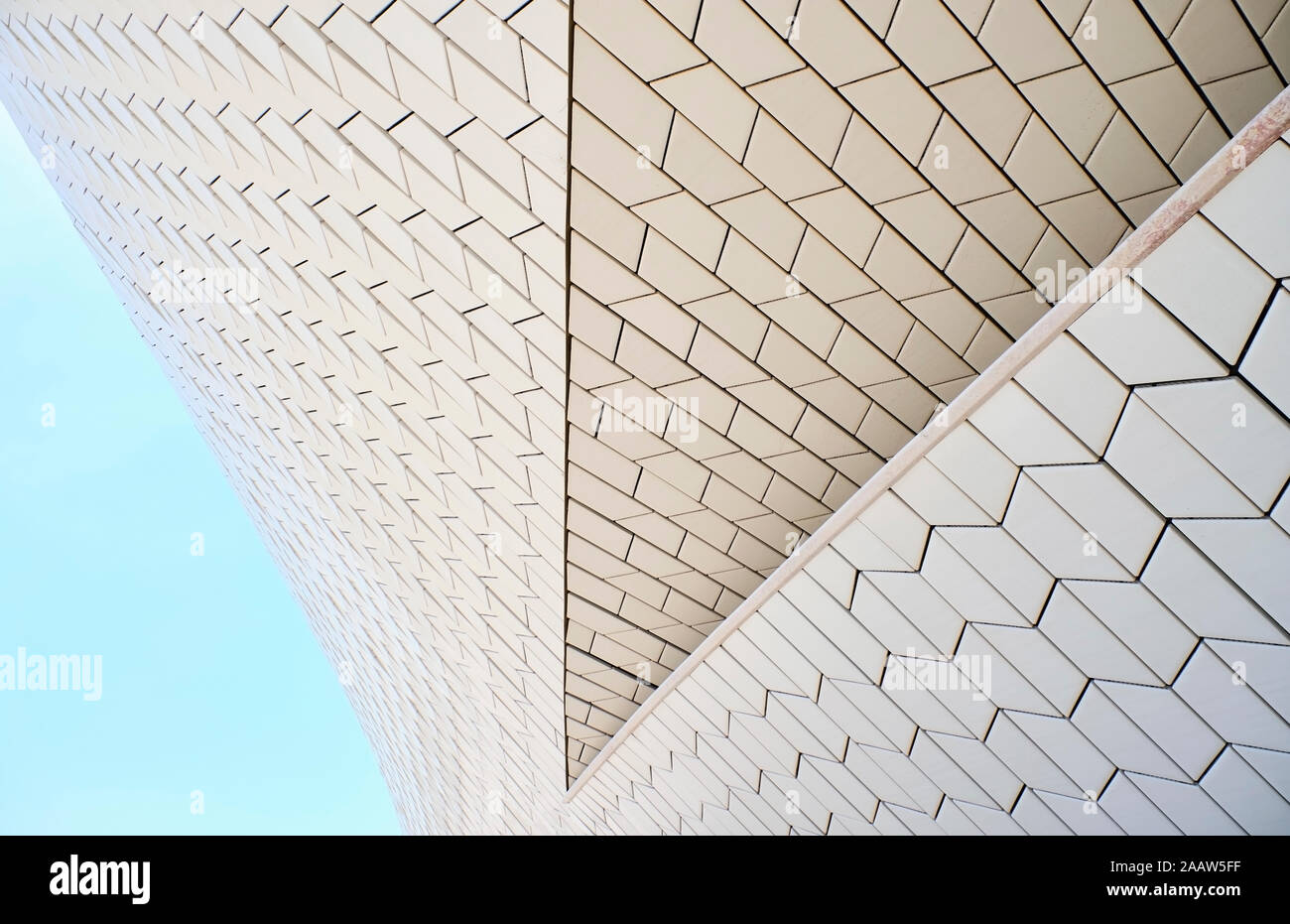 Il Portogallo, Lisbona, Tejo, MAAT esterno Foto Stock