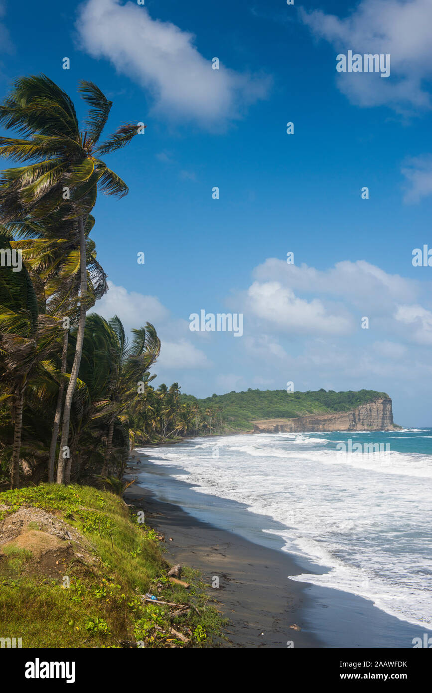 Vista panoramica di Antoine Bay a nord di Grenada, dei Caraibi Foto Stock