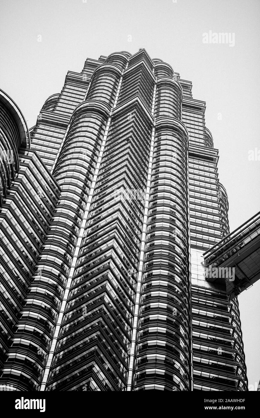 La moderna architettura di Kuala Lumpur in Malesia Foto Stock