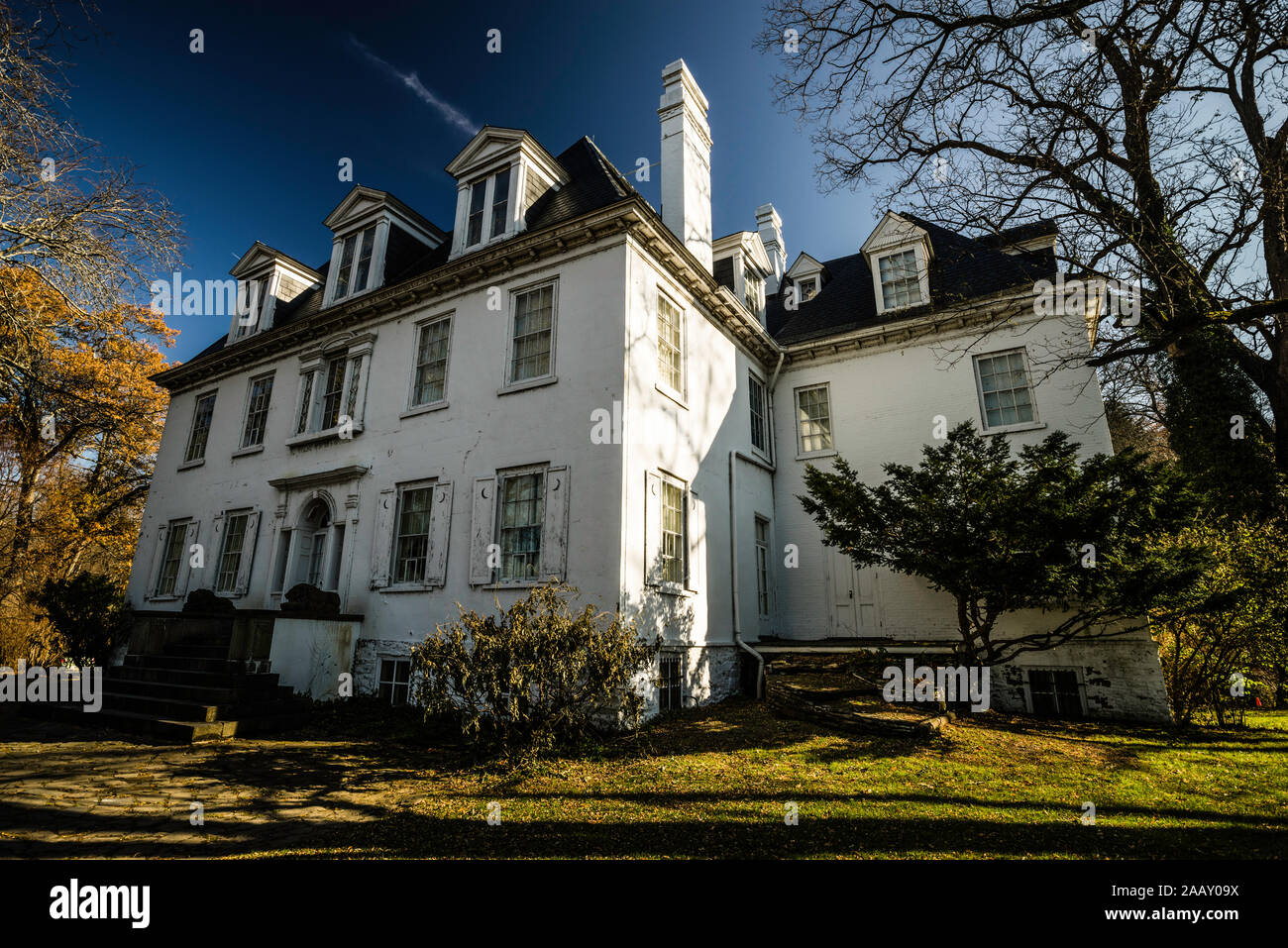 Clermont sito storico dello stato _ Clermont, New York, Stati Uniti d'America Foto Stock