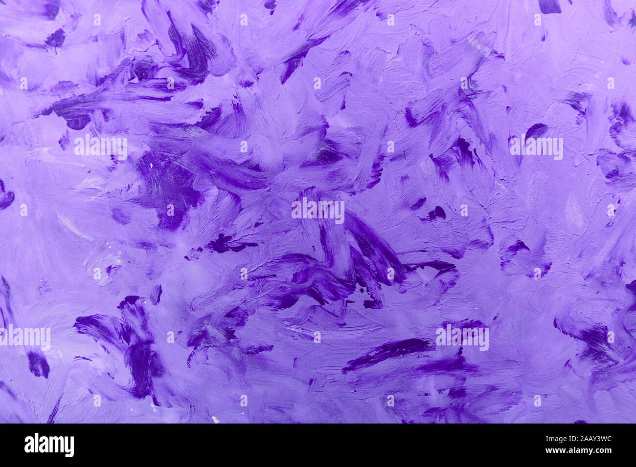 Luminose texture astratta di vernice su tela, blu e le sue sfumature. Foto Stock