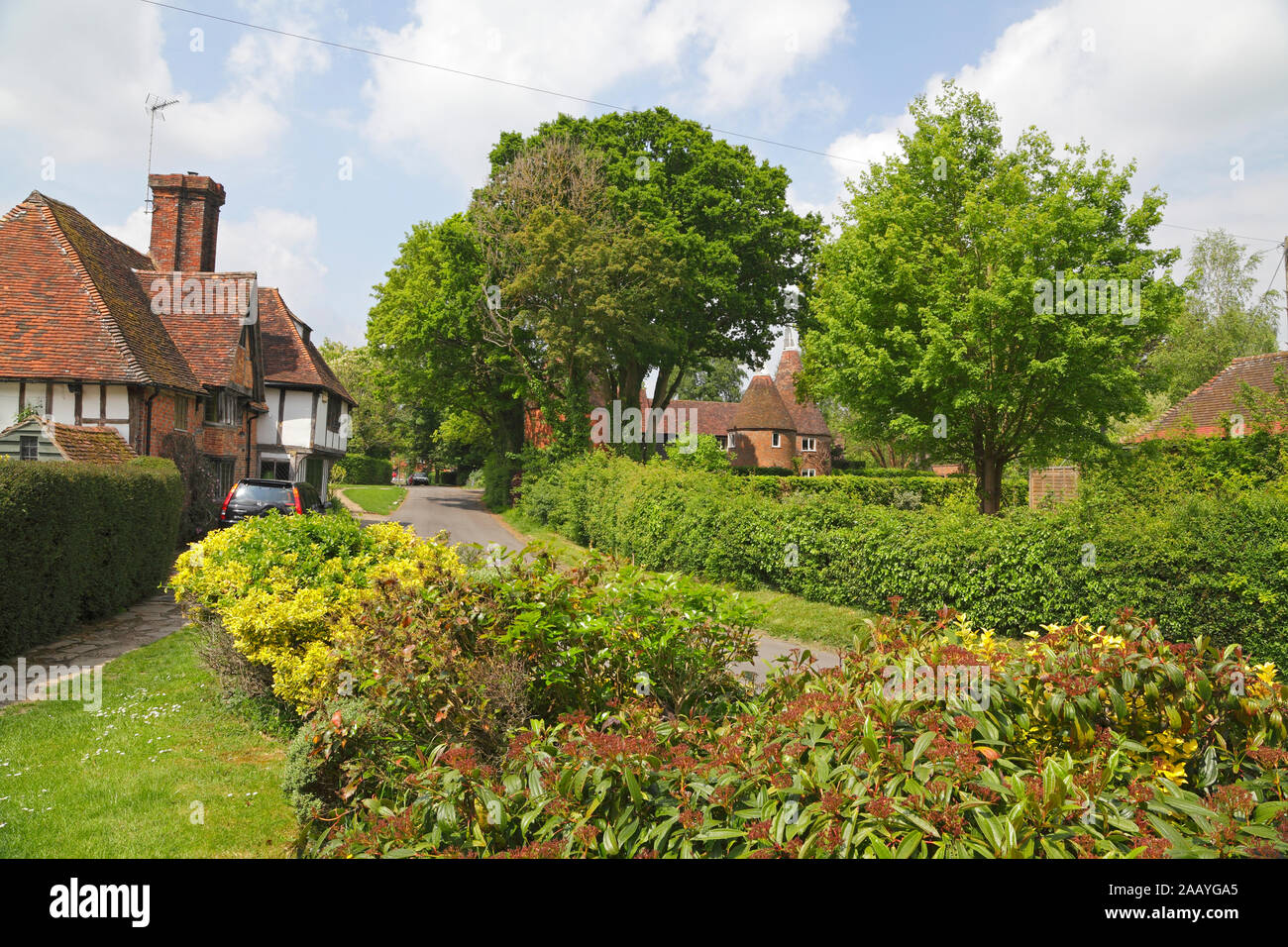 Villaggio Smarden, Kent, Regno Unito Foto Stock