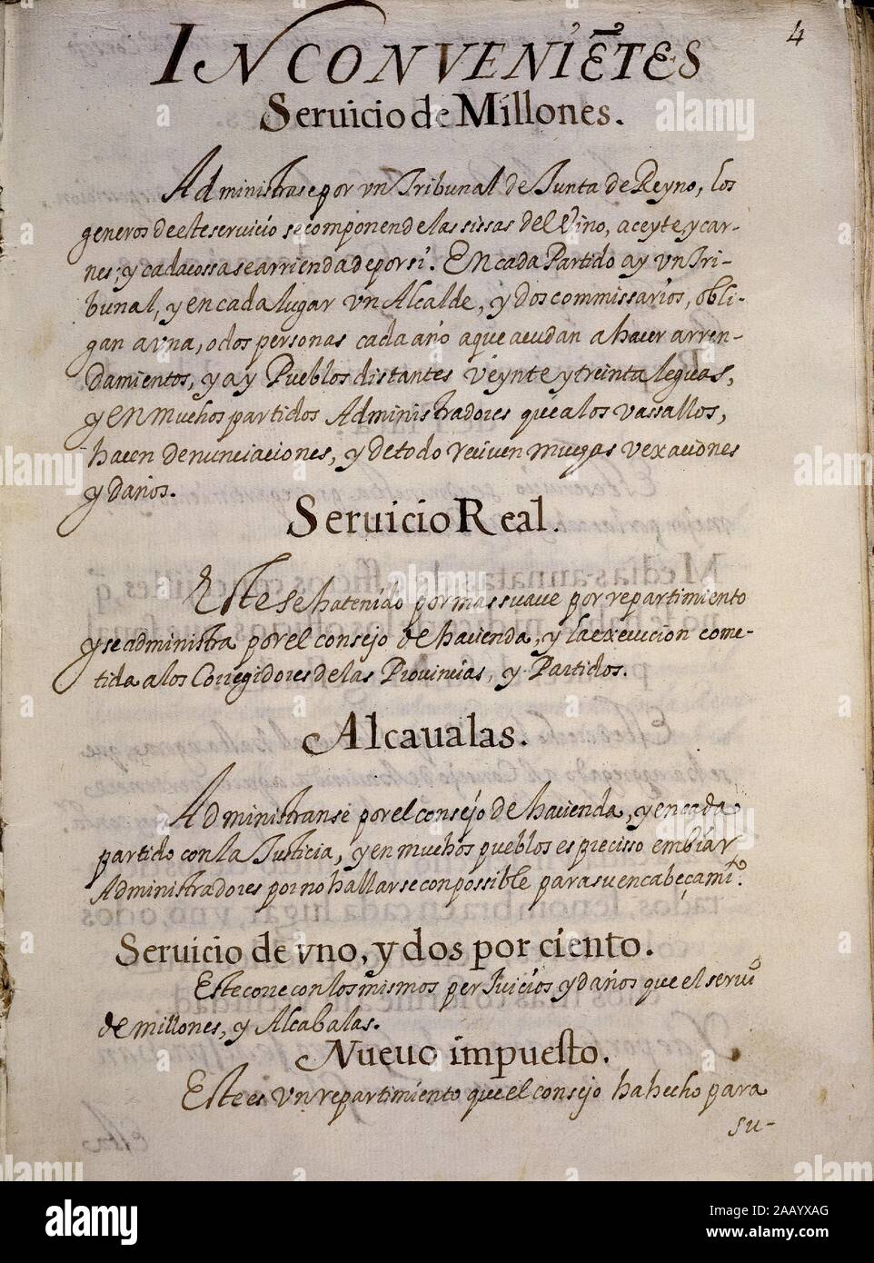 INCONVENIENTES del servicio de MILLONES K 112. Posizione: Academia de la historia-COLECCION. MADRID. Spagna. Foto Stock