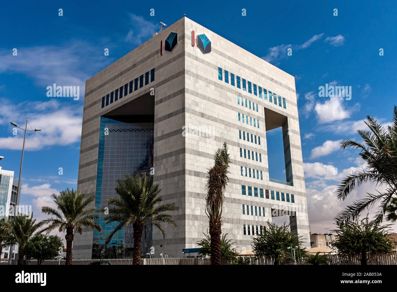 La Banque Saudi Fransi - Capo ufficio, Riyadh Foto Stock