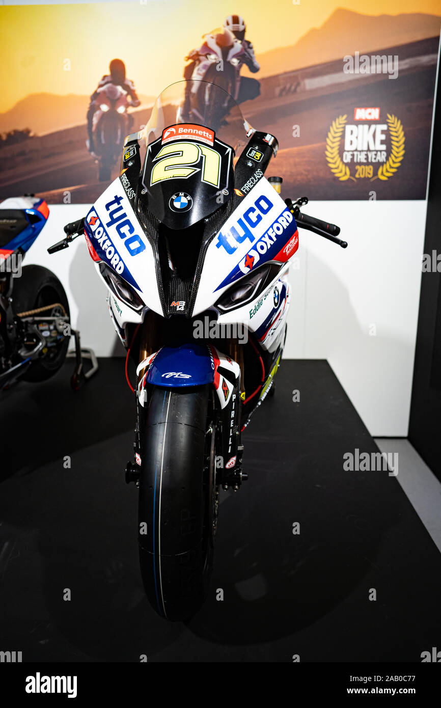 BMW S1000RR guidata da Christian Iddon per Tyco BMW nel campionato British Superbike di Bennets Foto Stock