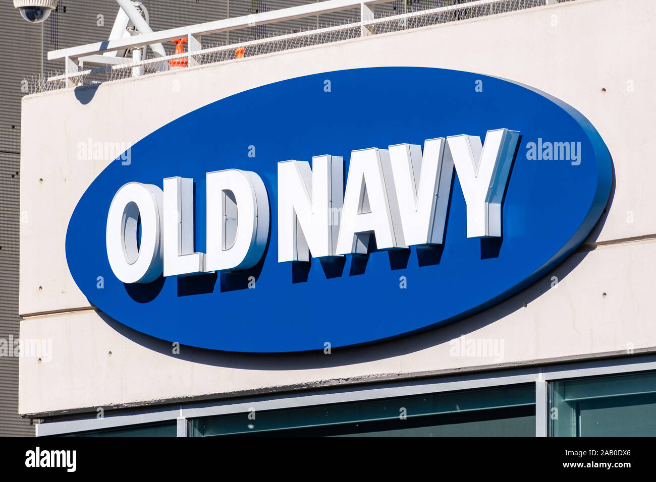 Novembre 2, 2019 San Francisco / CA / STATI UNITI D'AMERICA - Old Navy sede di Mission Bay; Old Navy è un americano di abbigliamento e accessori per società di vendita al dettaglio di proprietà Foto Stock