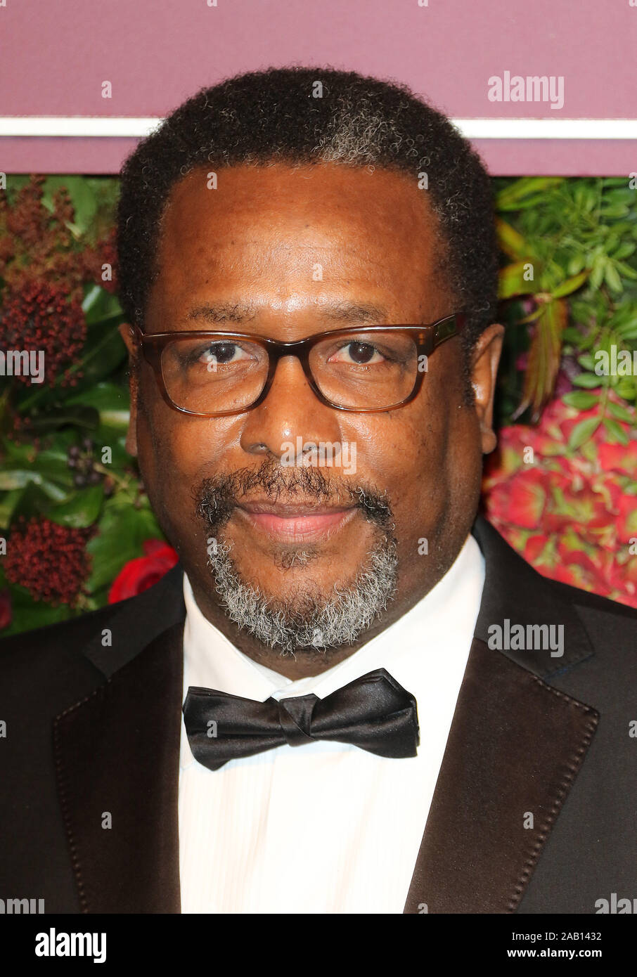 Wendell Pierce, Evening Standard Theatre Awards, London Coliseum di Londra, Regno Unito, 24 novembre 2019, Foto di Richard Goldschmidt Foto Stock