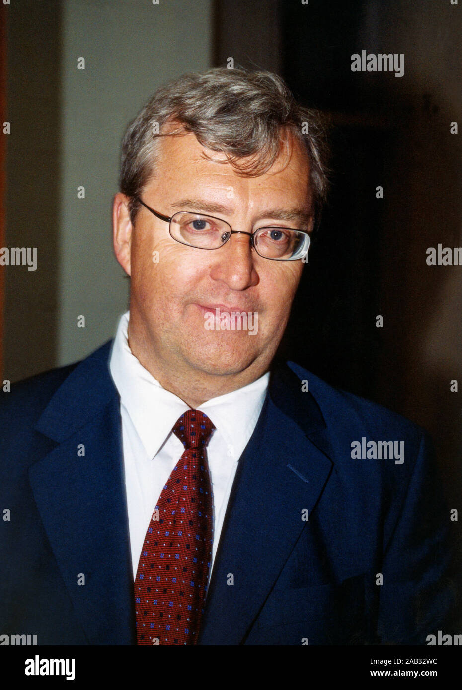 Erik Åsbrink economista svedese ed ex ministro delle Finanze nel governo socialdemocratico Foto Stock