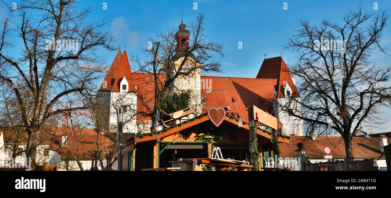 Ingolstadt edifici storici Baviera Germania Foto Stock