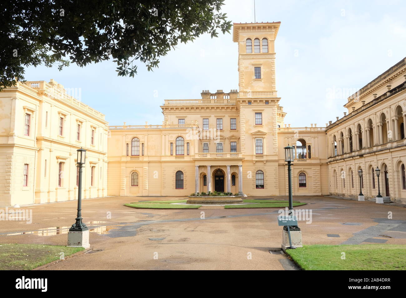 Isola di Wight, IOW, Ventnor, Osborne House, Seaview, Coast, Sea views, History, Victoria, Prince Albert, Artistic, destinazione, Vacanze, Inghilterra. Foto Stock