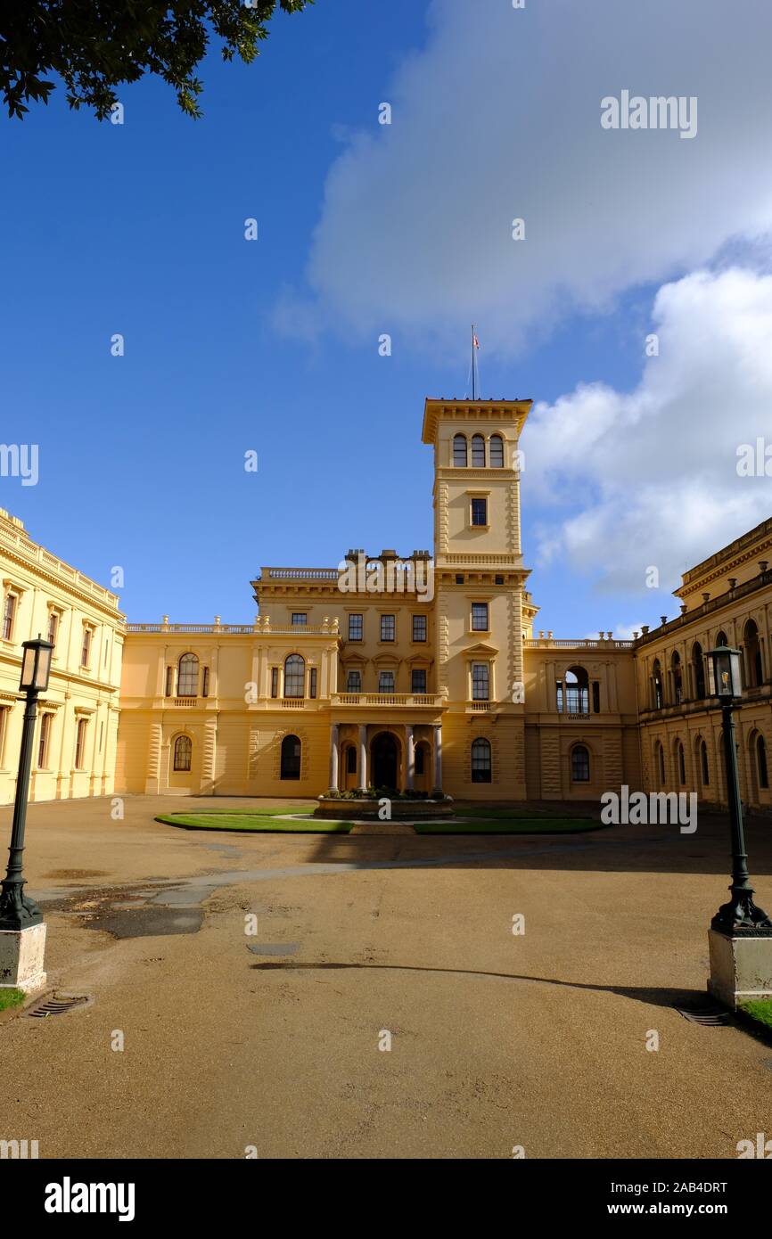 Isola di Wight, IOW, Ventnor, Osborne House, Seaview, Coast, Sea views, History, Victoria, Prince Albert, Artistic, destinazione, Vacanze, Inghilterra. Foto Stock