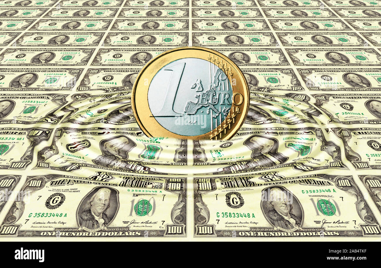 Note del dollaro Foto Stock