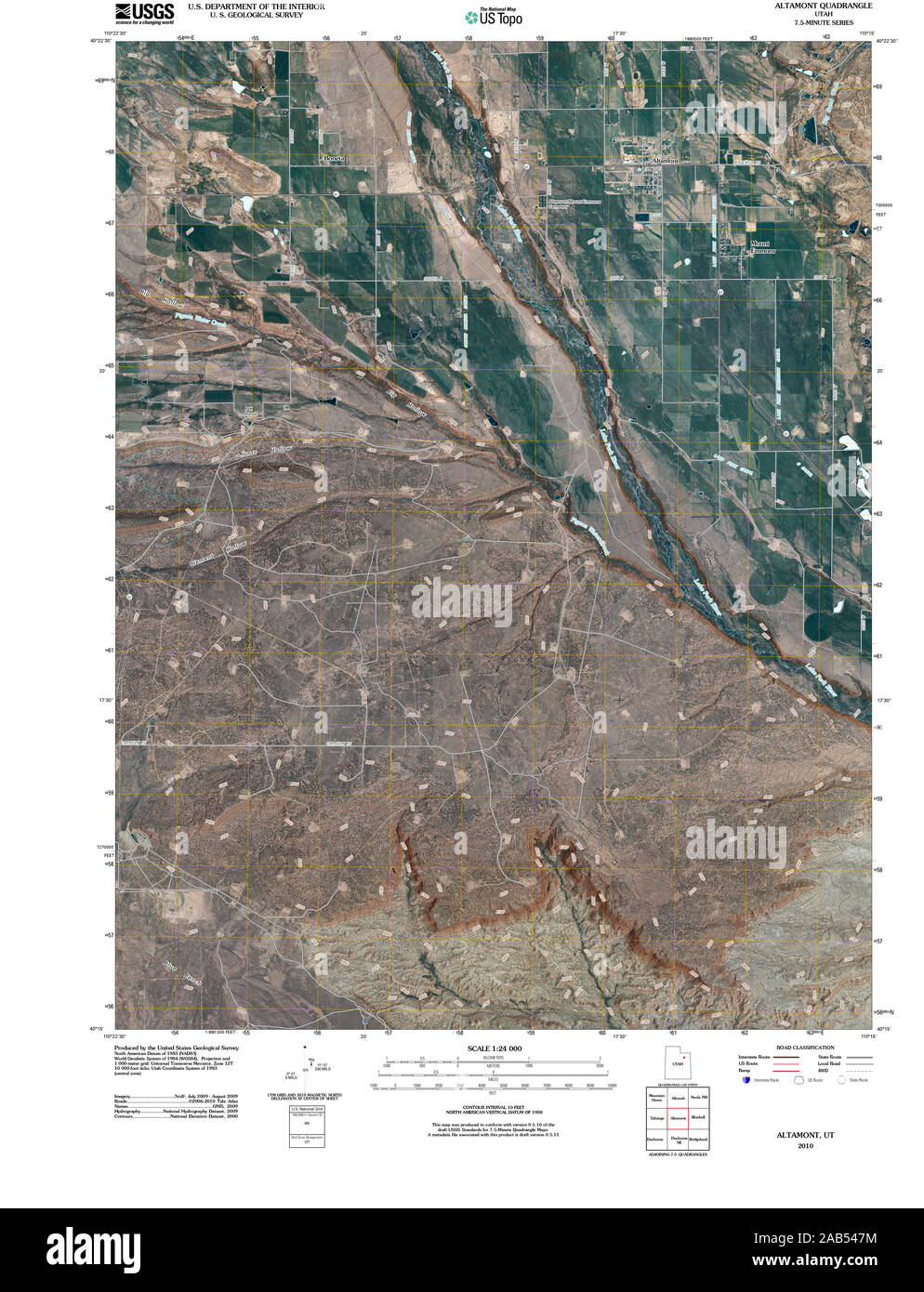 UT Altamont 20101210 TM il restauro Foto Stock